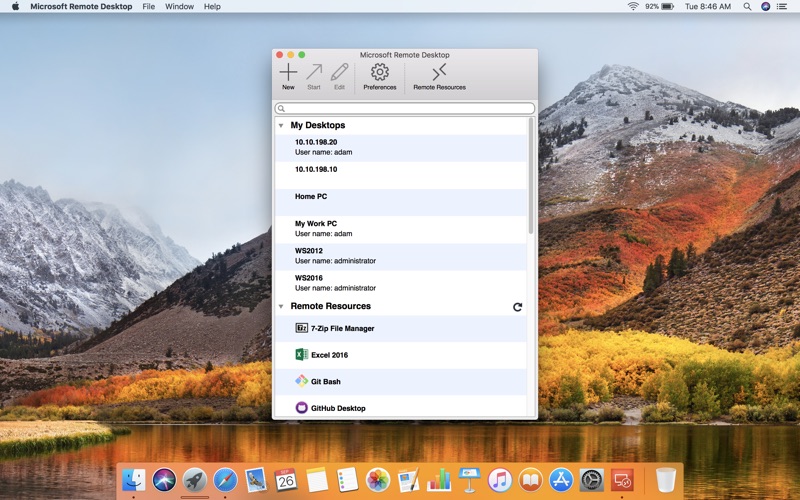 microsoft remote desktop for mac mountain lion